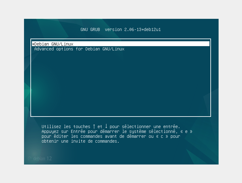 Installation de Debian